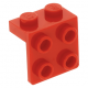 LEGO fordító elem 1 x 2 - 2 x 2, piros (44728)